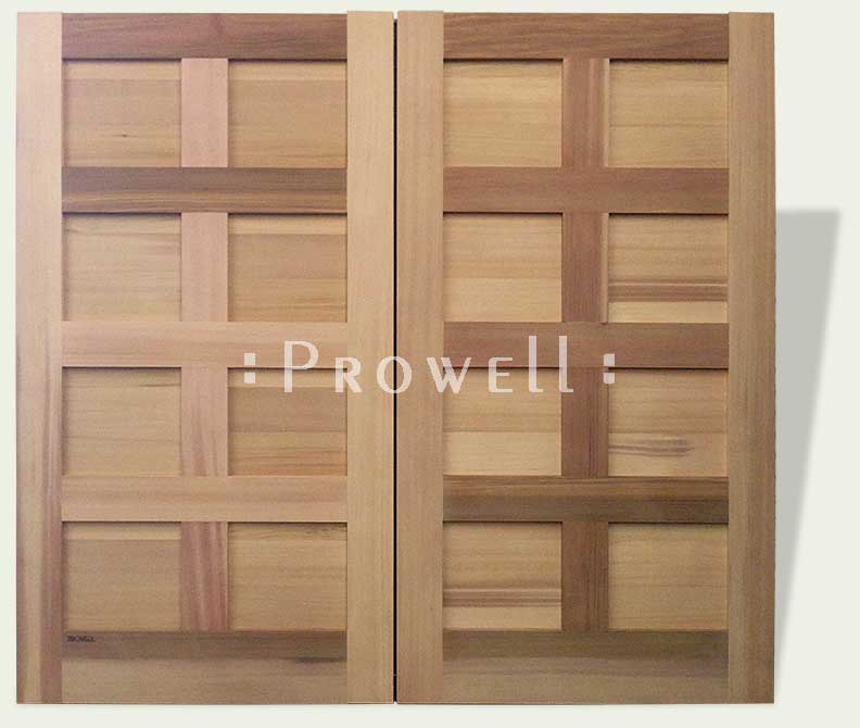 cropped photo showing double fence gates #87-2