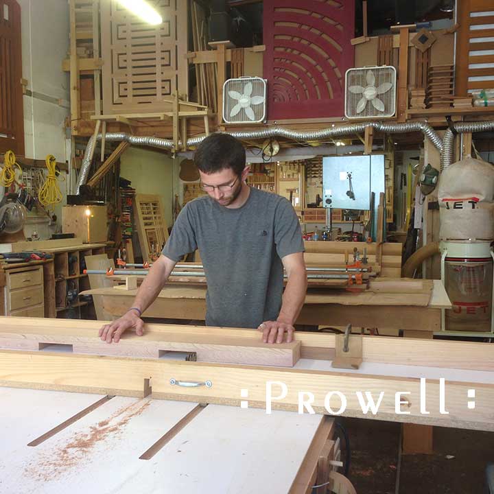shop photograph showing how to build the wooden gate #87
