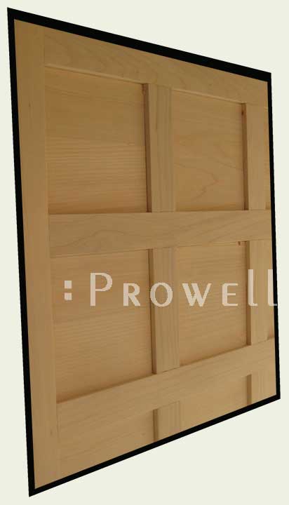 Cropped photo close-up showing the joinery for #87