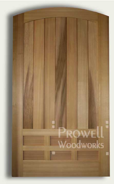 cropped photo showing wood privacy gates #89