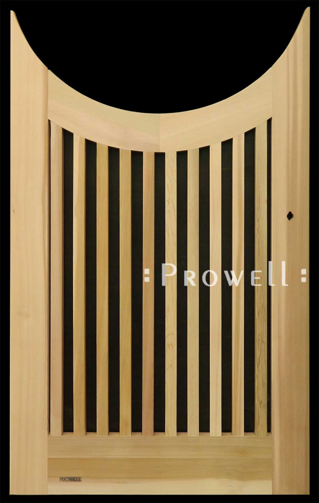 arched wooden gate #8-7