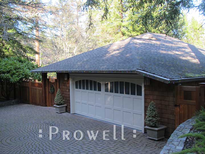 Site photograph showing solid wood gate #91-2 and gate #2 in Marin County, California
