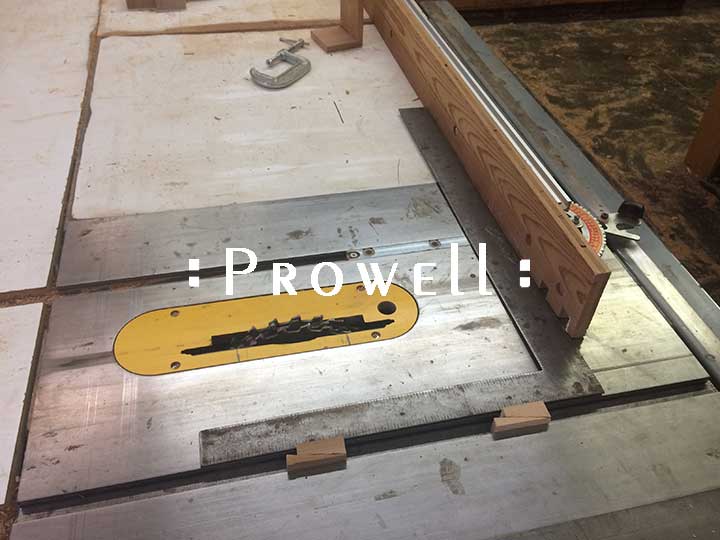 setting the table saw miter fence square for wood gates #92
