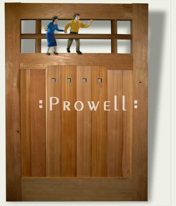 CUSTOM WOOD GARDEN GATE #93