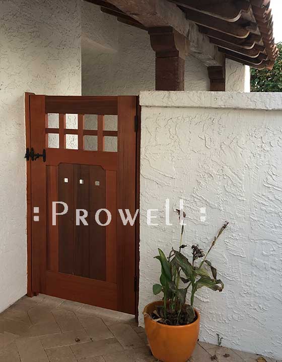site photograph showing gate #93-4 in Phoenix, Arizona