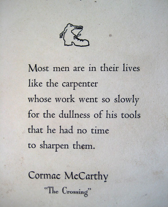 Cormac McCarthy quotes