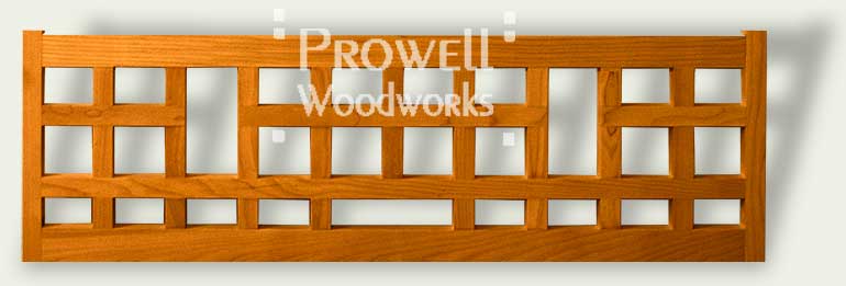 custom wood garden wall fence panels #21A