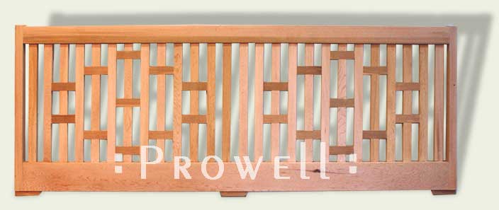 custom wood garden wall fence panels