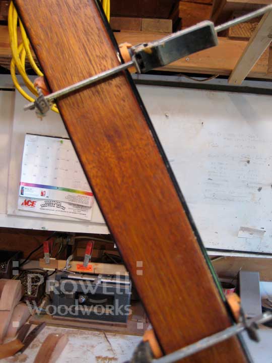 shop photo showing the spokeshave pickets to the unusual wood gates 203
