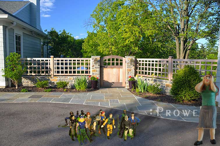 custom wood fence rails in Ohio