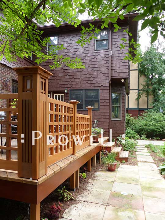 wood landscape lighting columns #8 in Detroit, MI