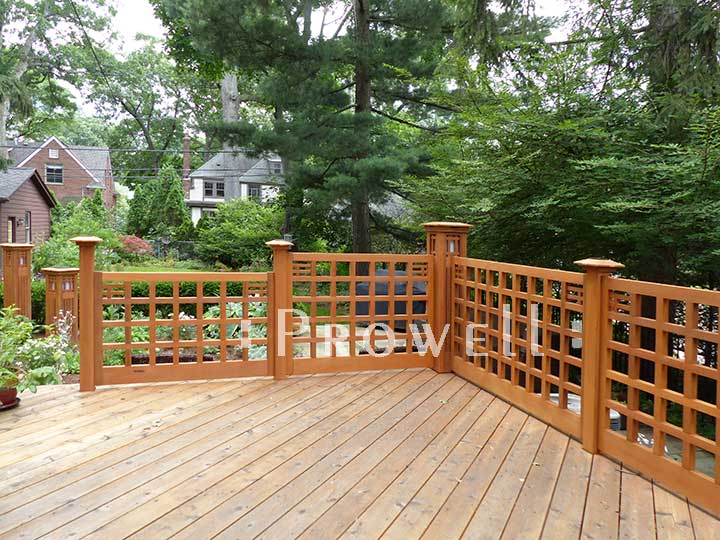 Deck Rail Columns in Detroit.