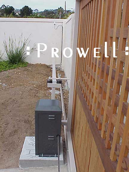 sliding drive gates with automation