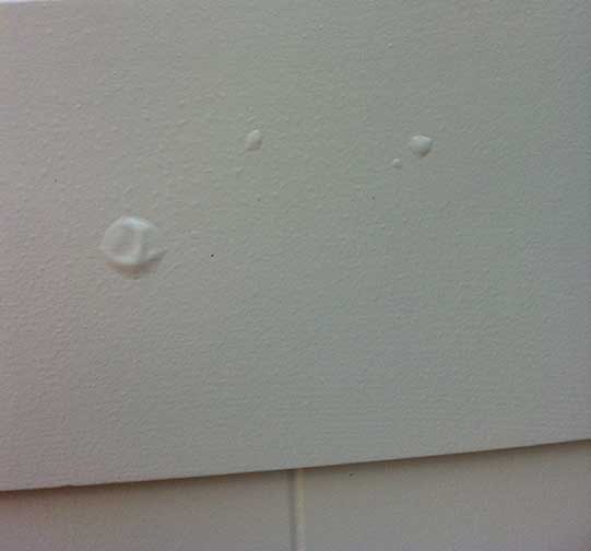 bubbling paint finish exterior