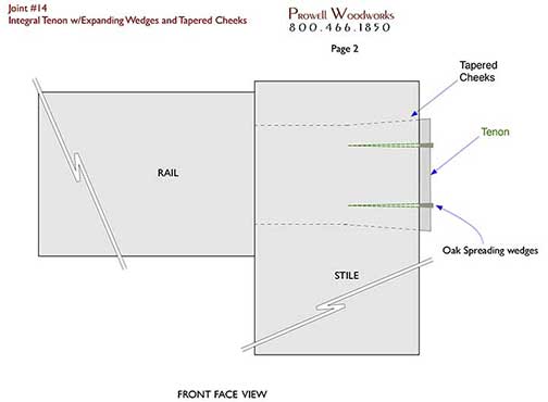 complex wood gate joinery