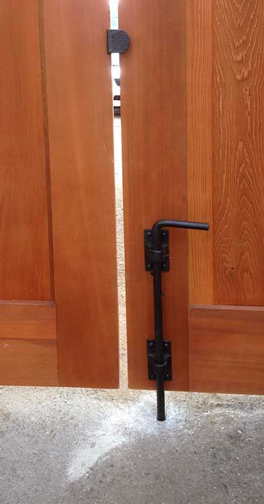 prowell cane bolt for wood gates