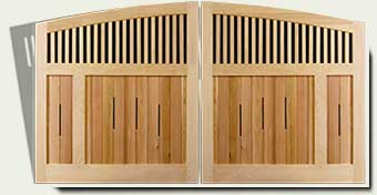 link to Arched driveway gates design #14
