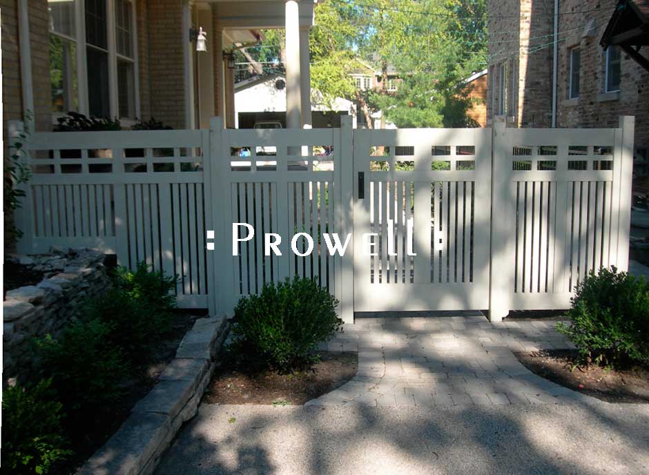Custom Wood Fence Panels in Chicago, Illinois
