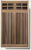 Custom Wood Fence Panel #14