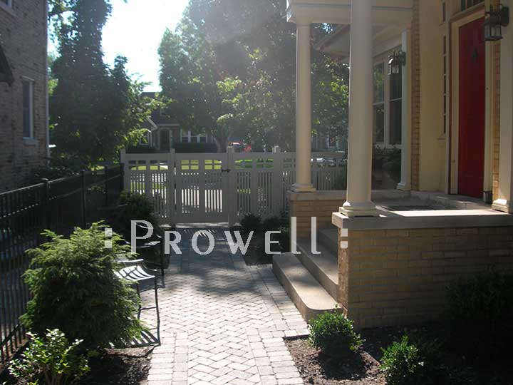 Custom Wooden Garden Fence Panels #14 in Park Ridge, Illinois
