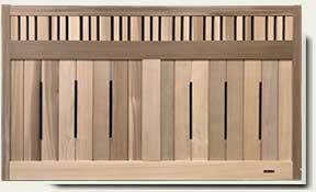 Wood Garden Fence #18