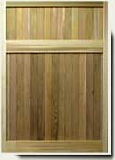 Custo Wood Fence Panel #20