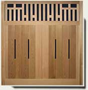 Custom Wood Fence Panel #9