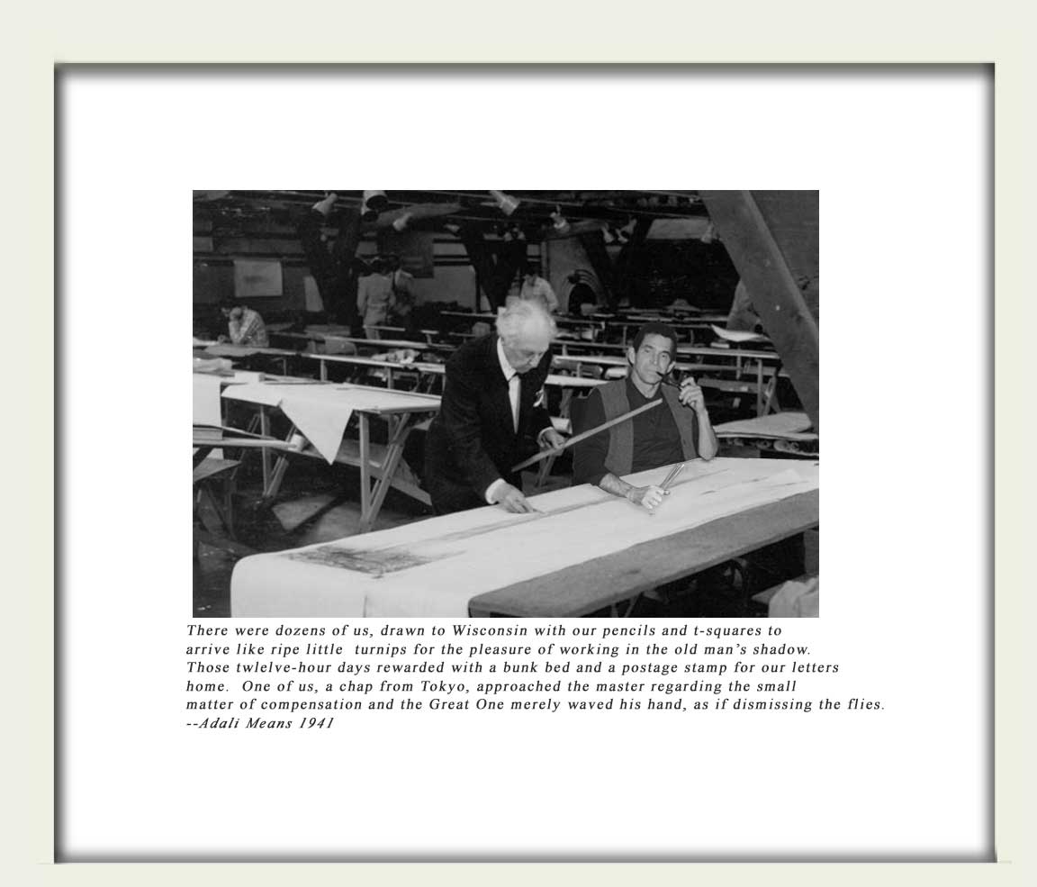 prowell with Frank Lloyd Wright