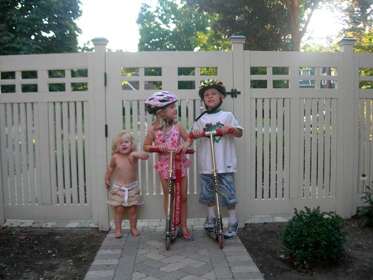 Custom wood fence Panels #14 in Illinois