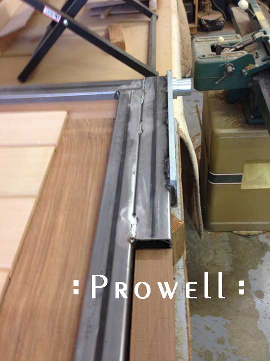 Mounting automation motor pivot plates to wood drive gates, prowell