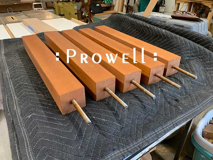 wood posts for only panels