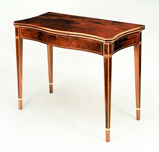 serpentine table