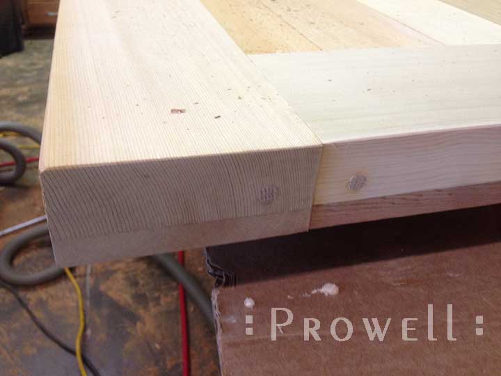 build a wood gate with tenons and locking keys