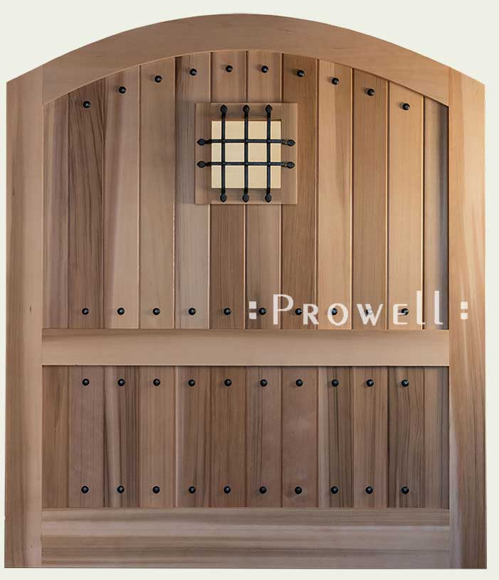 custom wood gate joinery 'slip joint'