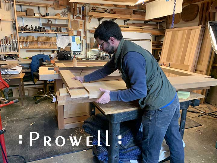 illustrating the use of the woodworking 'Slip Joint' in gate building