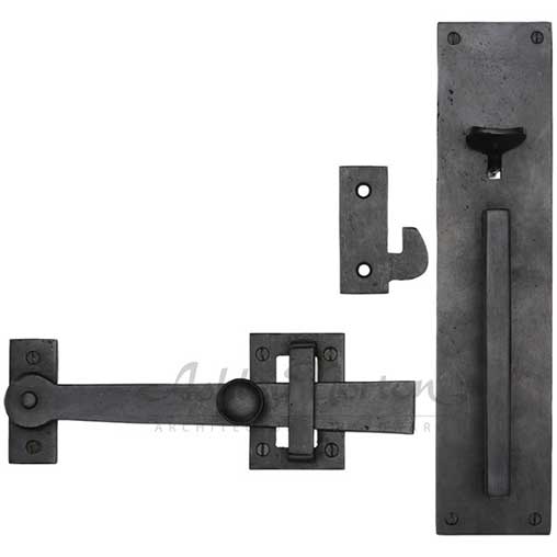 an_3530_latch Ashley Norton Bronze Gate Hardware--Gate Latch 3530