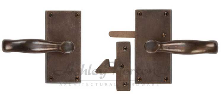 an_MD-latch solid bronze gate latch MD