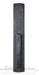 BRONZE GATE PULL/PLATE SV.G. 18