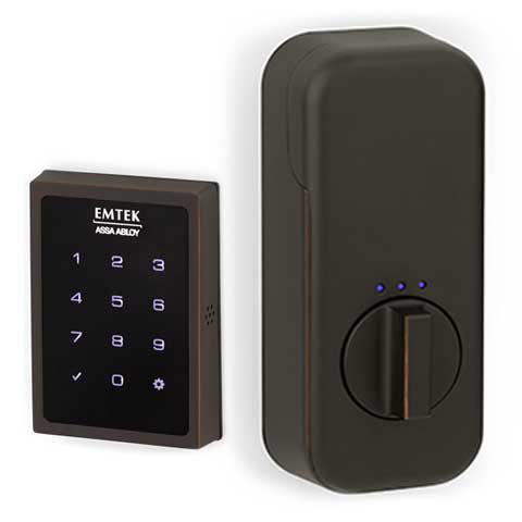Emtek EMPowered dead bolt