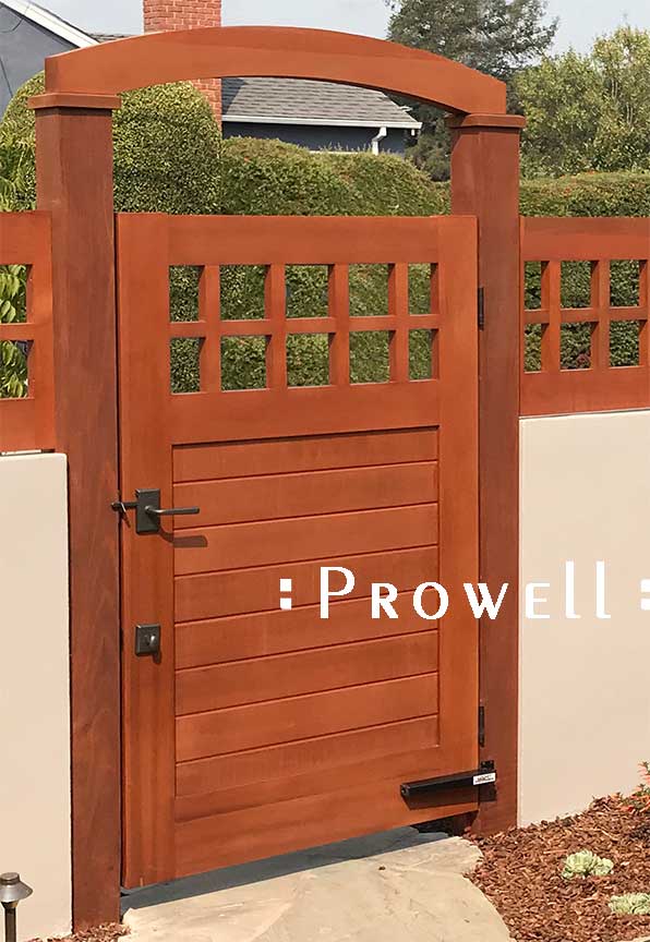 Prowell gate #4 with Lockey Hydraulic closer.