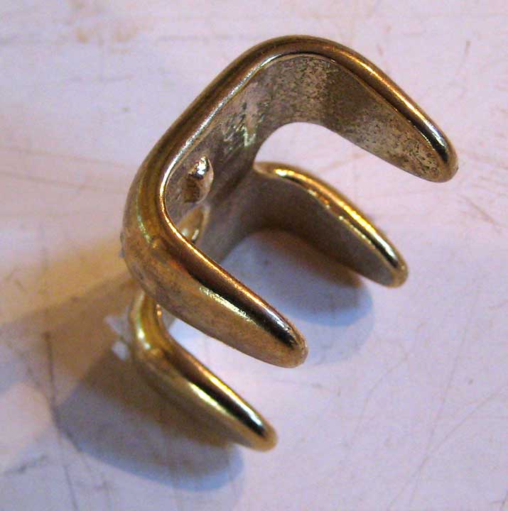 brass crimp for wood swings with rope