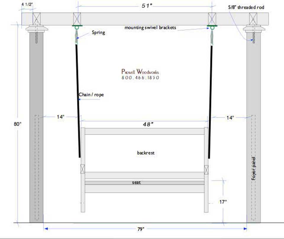 installing a swing