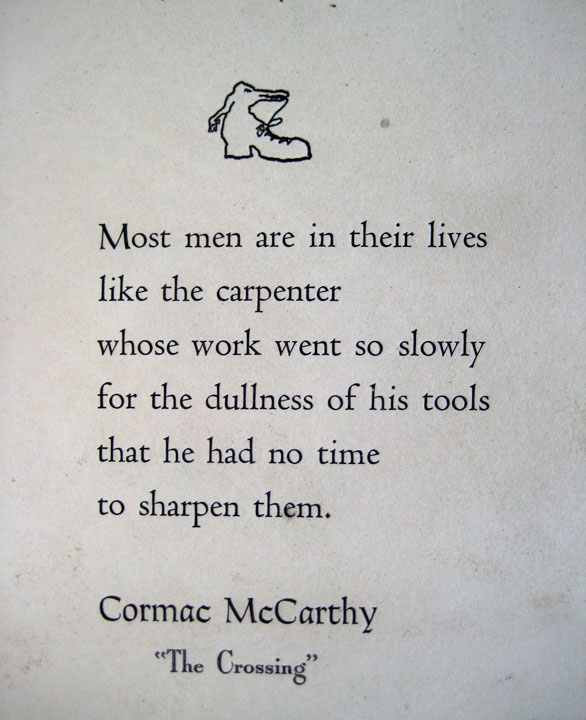 cormac McCarthy