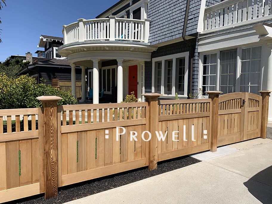 Custom wood garden gates #7 in Venice, CA