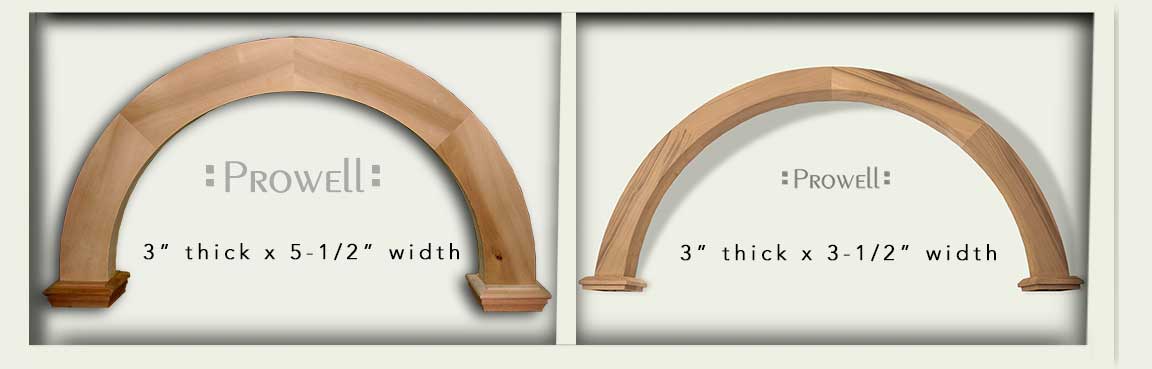 Custom wood arching arbor #10