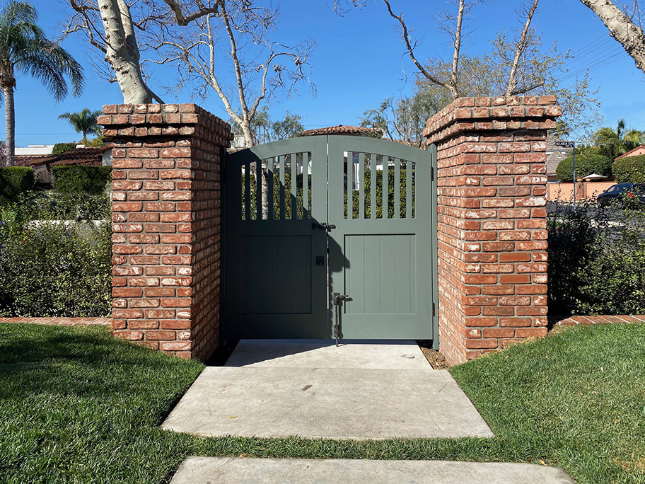 Wood garden gates #7-25 in los angeles