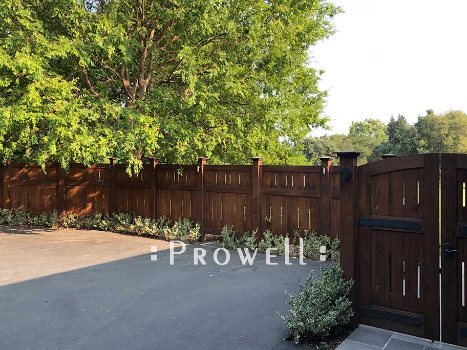 wood privacy fence Panels #22