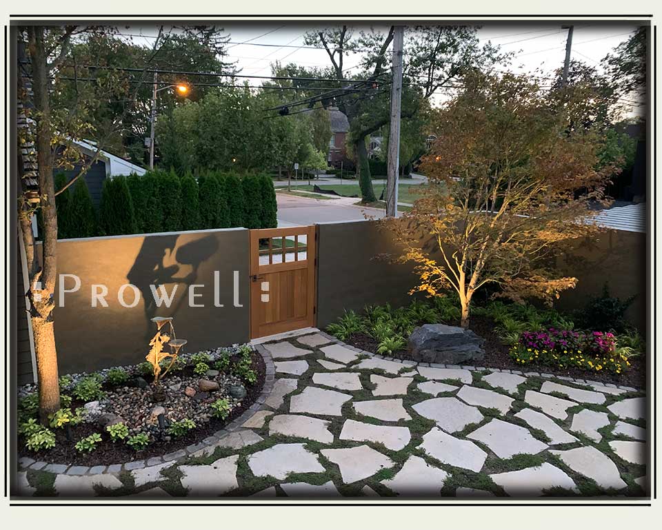 site photograph showing gate designs #4-19 in Detroit, Michigan