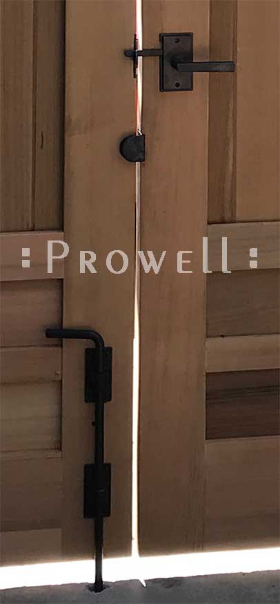 gate hardware for double wood gates