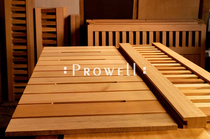building prowell's wood garden fence